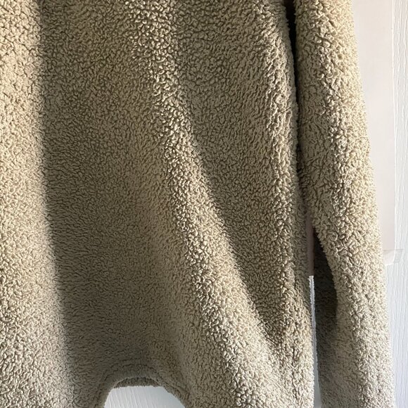 Patagonia Los Gatos Fleece 1/4 Zip Pullover Women’s Large Tan. - Picture 5 of 13